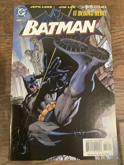 Batman 608 1st print NM Jim Lee cover