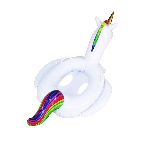Superflotadores unicornio hinchable acuático infantil flotador hinchable piscina