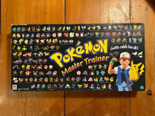 Pokemon Master Trainer Board Game Hasbro 1999 Replacement Parts