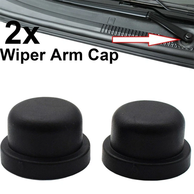 Capuchon Bras Essuie-Glace Arrière ABSOPRO Pour Peugeot 206, 207, 307 - Protection Noire 1 Pièce