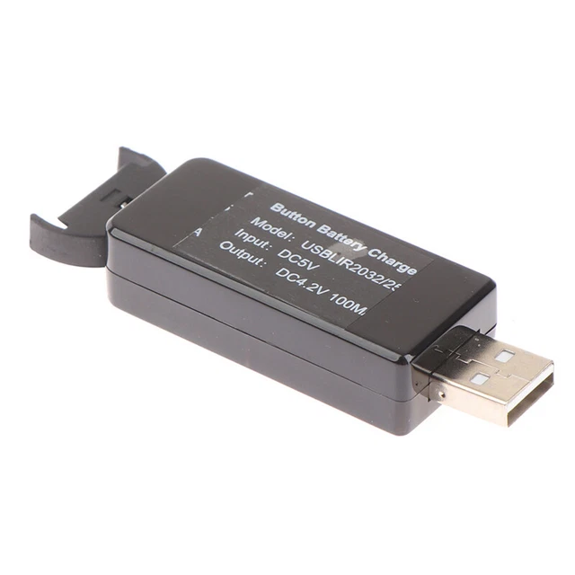 3.6V BUTTON BATTERY Charger For Lithium Battery Ml2032 Lir2032 Lir2025