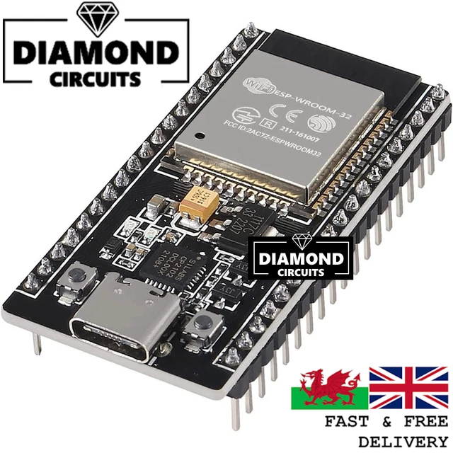 ESP32-WROOM-32U ESP32-DevKitC Development Board Module – Core Board M8