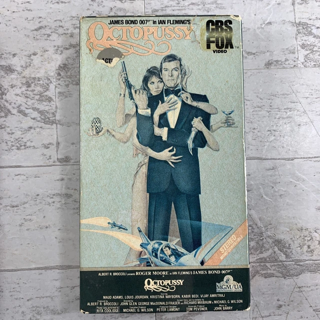 “OCTOPUSSY” VHS VINTAGE Early Release James Bond 007 12.99 PicClick