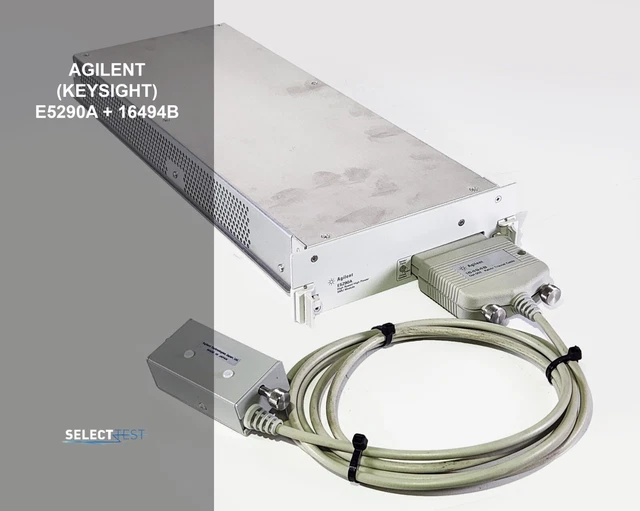 Agilent (Keysight) E5290A + 16494B Hp Source/Monitor W/Kelvin Triax (Ref.: 175L)