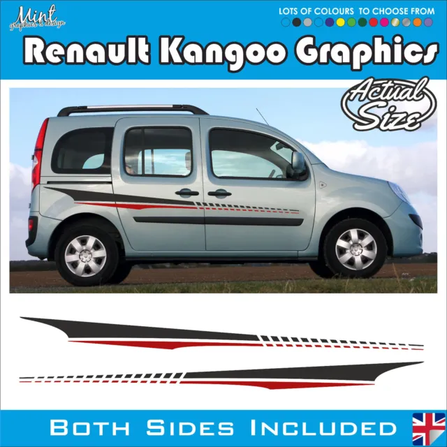 Renault Kangoo Microcamper Decalcomanie Motorhome Adesivi Van Grafica GRATIS P&P 001