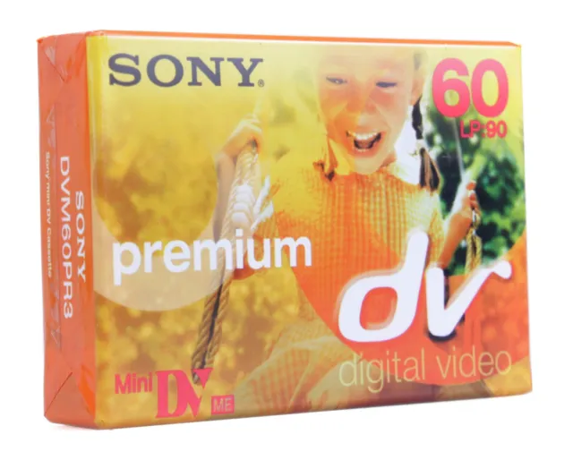 Cassettes Sony Premium 60 pour caméscope Mini DV neuf (Réf#N-202)