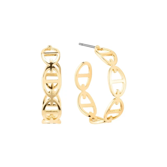 Metal Hoop Earrings