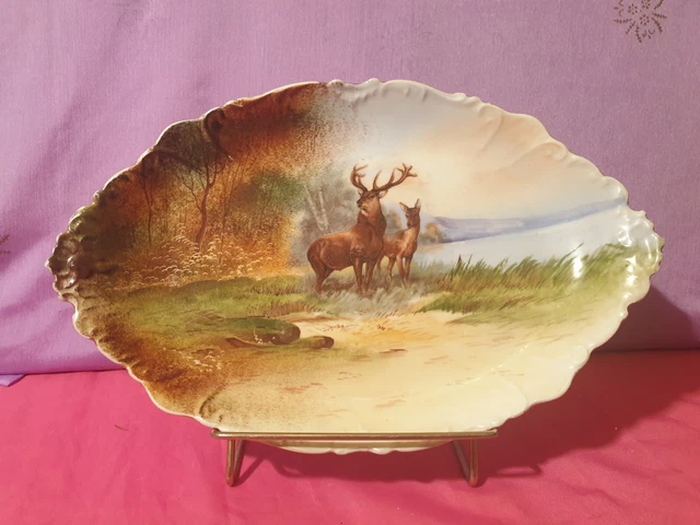 Dessous De Plat Céramique Et Bois Vintage, Dinan La Rue De L
