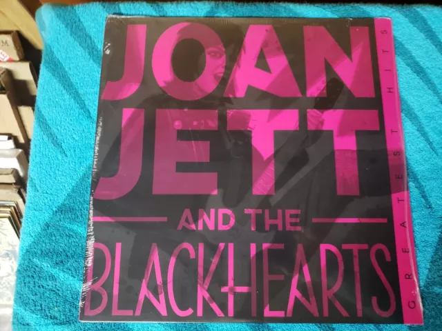 Joan Jett And The Blackhearts: Greatest Hits 1 LP Exclusive Magenta Vinyl Sealed