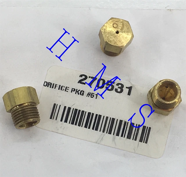 270531 Orifice #61 Package Of 3 New
