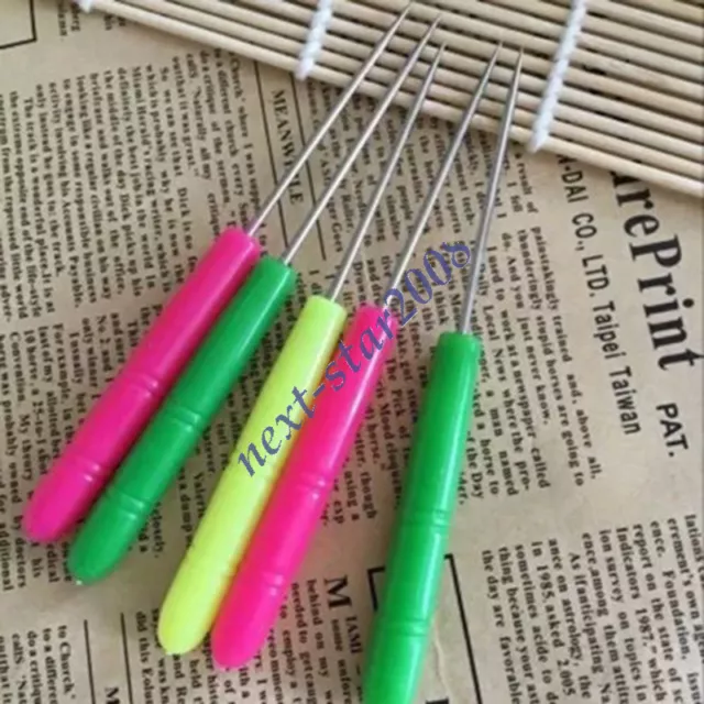 Doll Hair Rooting Reroot Rehair Tool Holder WWith 4 Needles 1 Poking Needle 3