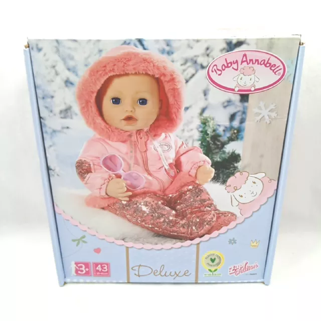 Baby Annabell,Deluxe Winter,43cm,Puppenkleidung,Zapf Creation 706077,Puppen-Schn