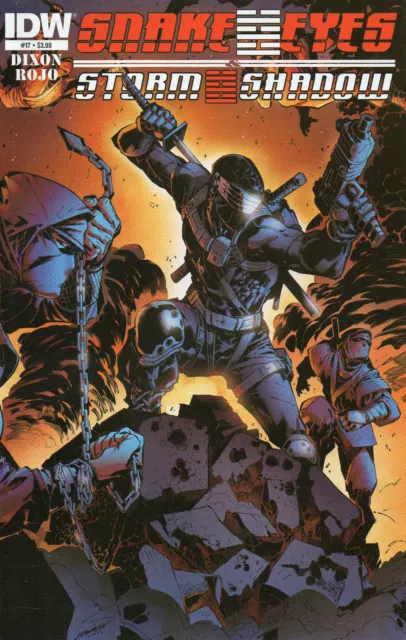 G.I. Joe Snake Eyes #17 (NM)`12 Dixon/ Rojo