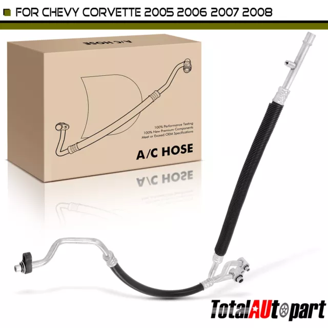 AC A/C Manifold Hose Suction and Discharge Assembly for Chevy Corvette 2005-2008