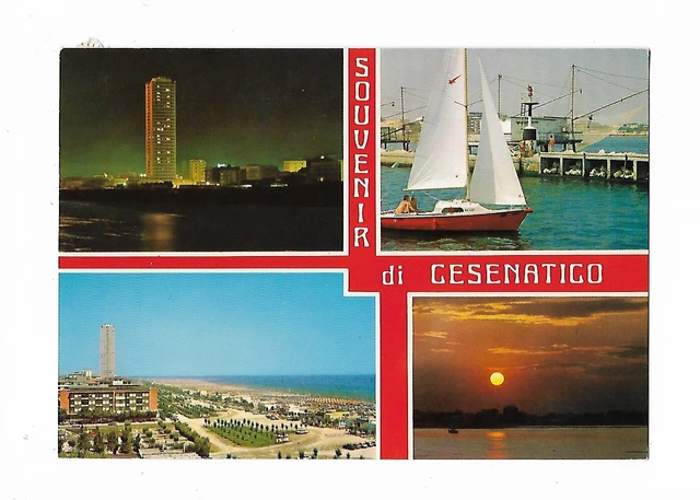 FORLI' CESENA (348) - Souvenir di CESENATICO, Vedute - FG/Vg 1983