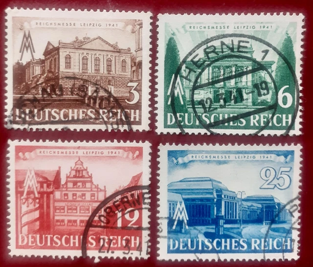 Briefmarke Deutsches Reich 1941 – Großer Preis Berlin, Gestempelt, Mi. Nr. 803