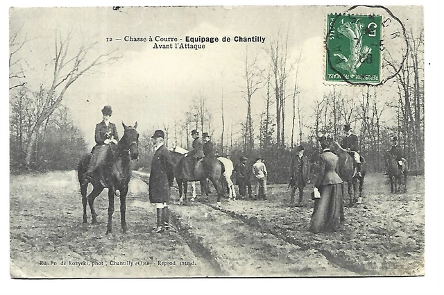Carte Postale Ancienne CPA 60 Oise - Chasse à Courre Halatte & Chantilly, Bénédiction