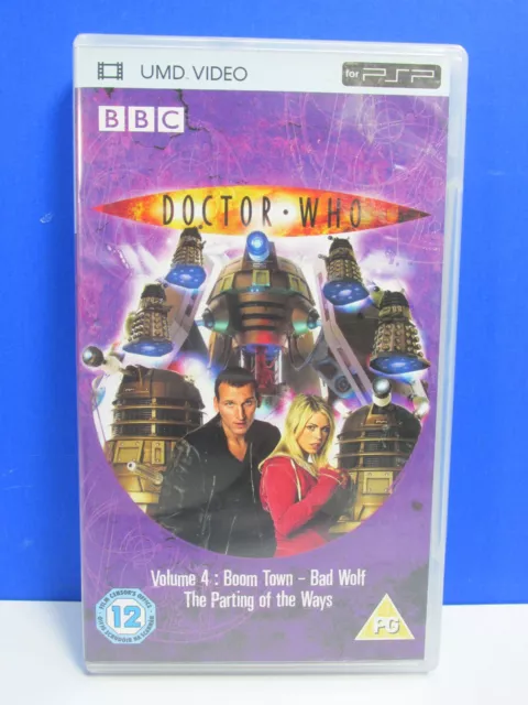 sony PSP UMD VIDEO DOCTOR WHO series 1 volume 4 SERIES DVD for playstation