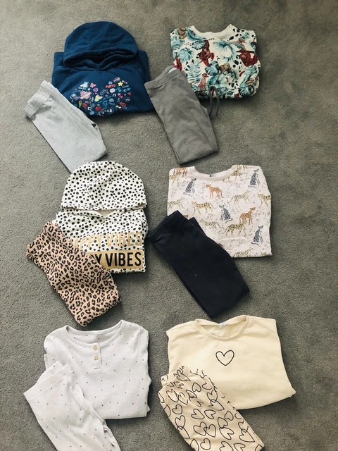 ❤️Large Beautiful Girls Outfit Sets Jumpers Leggings Bundle 5-6 Years❤️