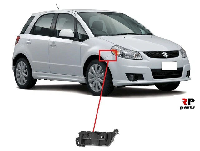 Bavette Pare-chocs Avant Suzuki SX4 - Origine Japon - Noir/Gris - NEUF