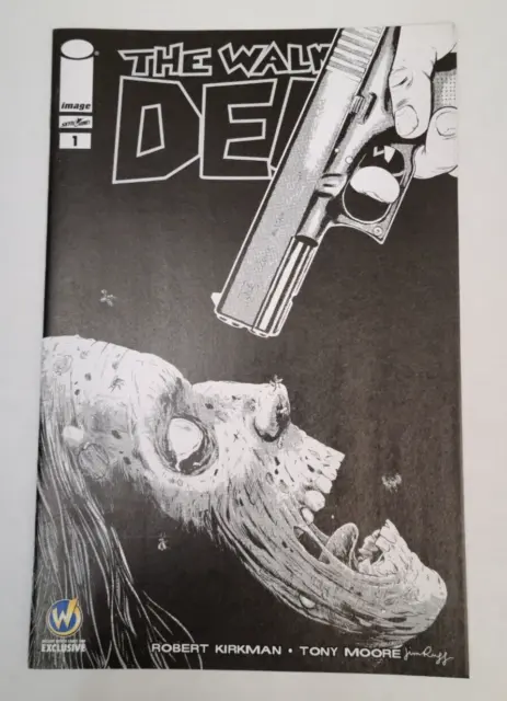 WALKING DEAD #1 Pittsburg 2015 Wizard World Comic Con Exclusive Variant Image