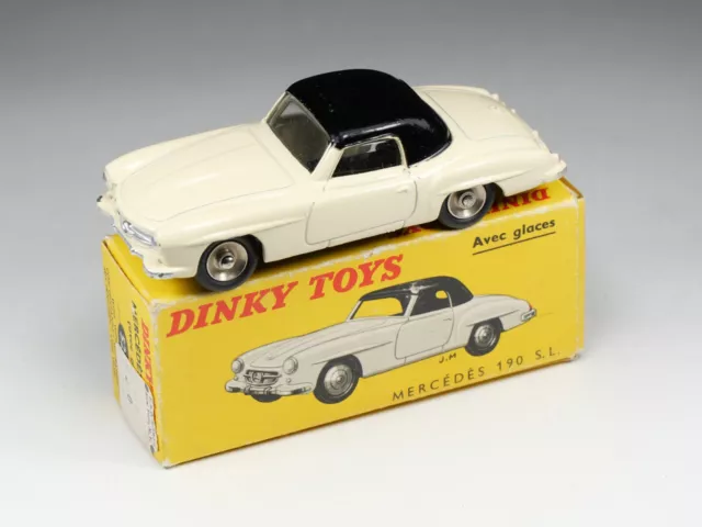 DINKY TOYS FRANCE - 526 - Mercedes 190 SL - Jantes concaves - En Boite