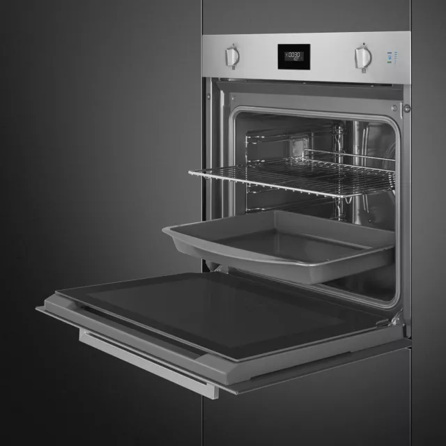 SMEG SO6401S2X Four Encastré Vapeur Combiné Fonction Pizza Vapor Clean 4