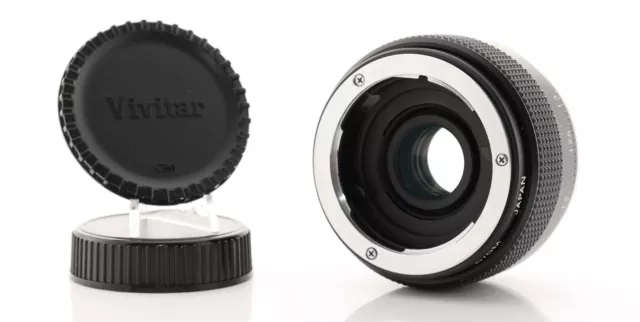 Vivitar 2X Macro Focus Converter Olympus OM Mount