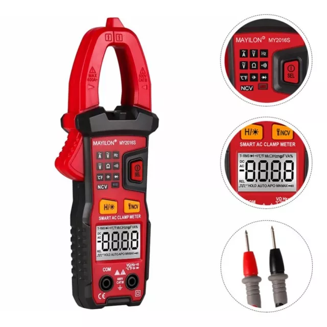 Digital Multimeter Electronic Measuring Device Pocket Volt Amp Test Meter