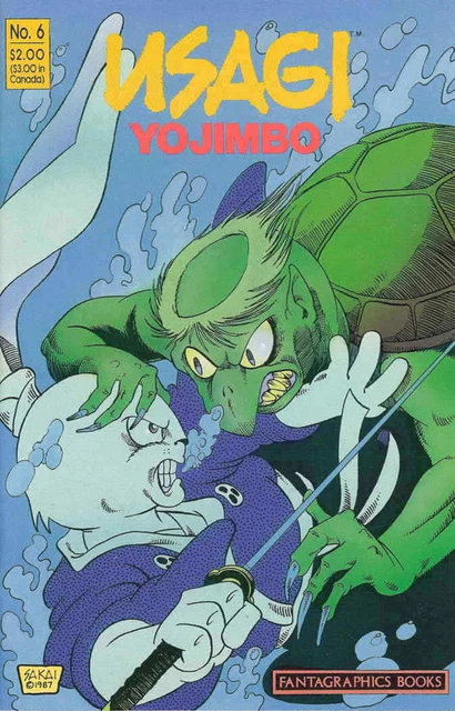 Usagi Yojimbo (Vol. 1) #6 VF/NM; Fantagraphics | Stan Sakai - we combine shippin
