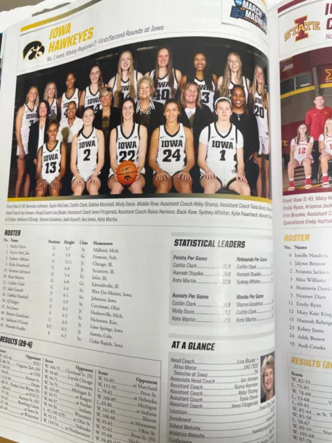 THE CAITLIN CLARK'S last NCAA Tournament! 2024 Media Guide. WNBA's #1 ...