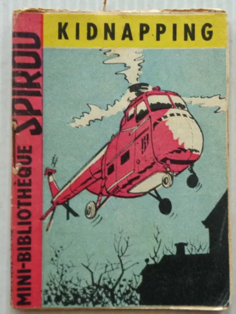 Mini Story No 26 Kidnapping Spirou No 1162 Piroton 1960