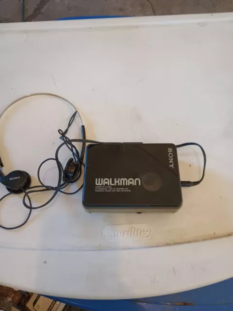 Sony WM-A10 Walkman Portable Cassette Tape Player parts or repair Sony WM-A10 Walkman Portable Cassette Tape Player parts or repair