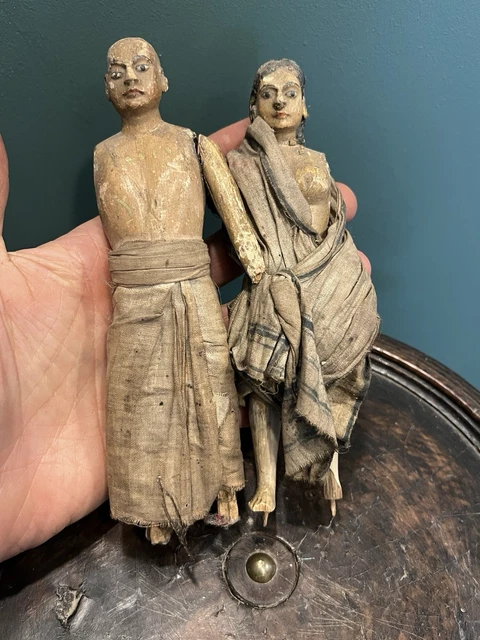 Ancienne marionnette à gaine XIXème - Réductions Imbattables