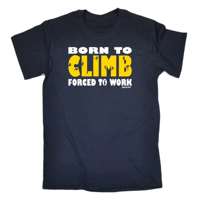 Rock Climbing Kids Childrens T-Shirt Funny tee TShirt - Born To Climb Rock Climb