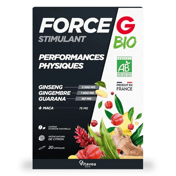 VITAVEA FORCE G STIMULANT BIO, for physical and sexual tone, 20 ampoules