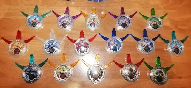 [Sale] Ultraman RB Crystal DX Gyro Tiga Orb Mebius Ace Geed Zero Gomora medal z