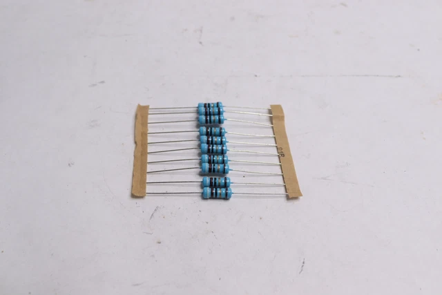 (10-Pk) Metal Film Resistor 91k Ohm 5% 1/2 W NTE-HW391