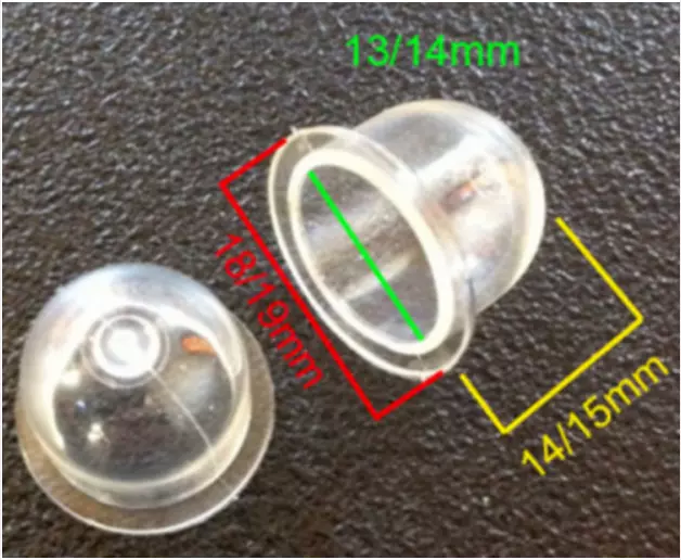 Poire pompe amorçage essence carburateur debrousailleuse - tronçonneuse ATB A1