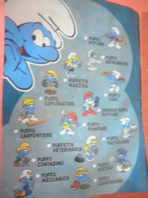 PUFFI Smurf 3D 2019 SBABAM PEYO Serie Completa 14 Personaggi  CAY 2