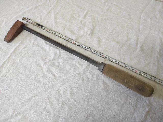 Lot De 3 Fers à Souder De Zingueur Anciens - Tête En Cuivre - Occasion Fonctionnelle