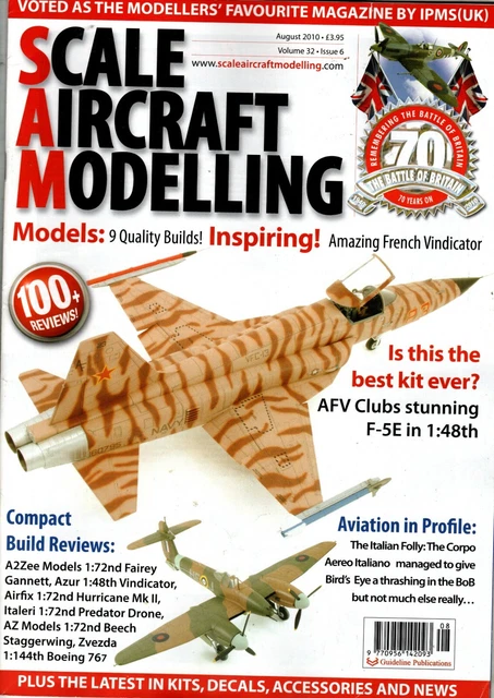 SCALE AIRCRAFT MODELLING Magazine N.8 1998 De Havilland DH.104 Dove And - Foto 5