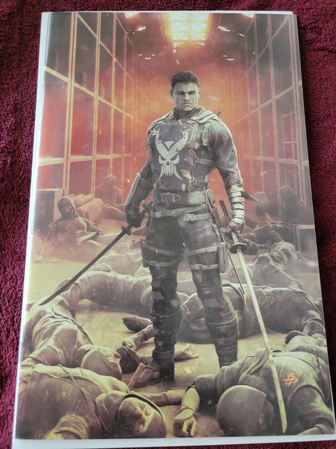 PUNISHER #1 BJORN BARENDS Unknown/616 Comics Exclusive Virgin Variant