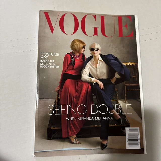 MAY 2026 SEEING DOUBLE MERYL STREEP Vogue Magazine ANNA WINTOUR