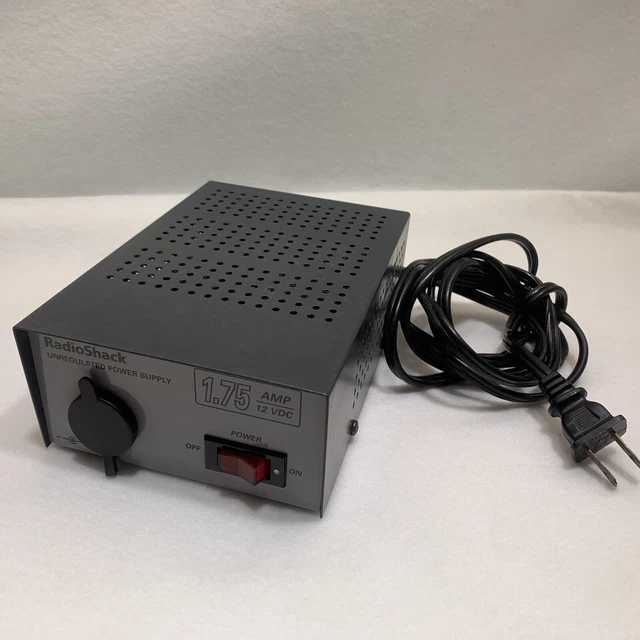 Radioshack Unregulated Class 2 Power Supply 1.75 Amp 12 VDC Model 22-502