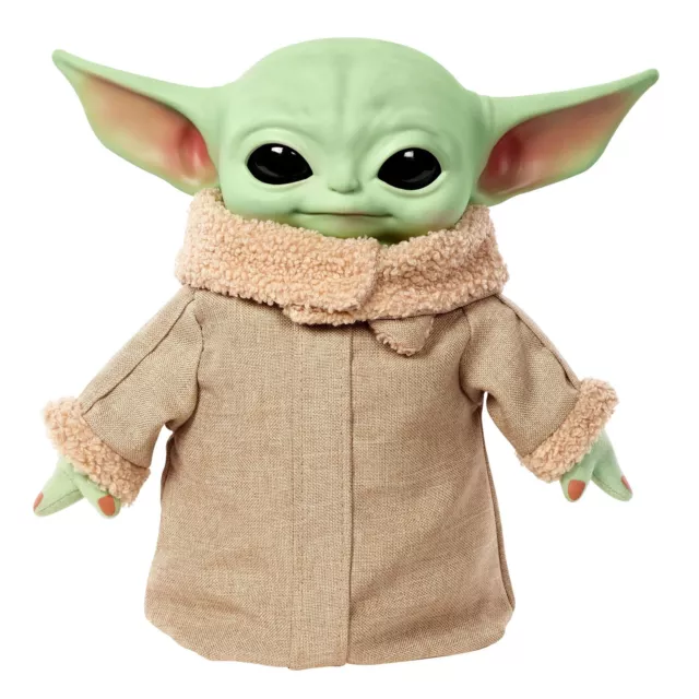 Star Wars Squeeze & Blink Grogu Collectable Interactive Baby Yoda Plush