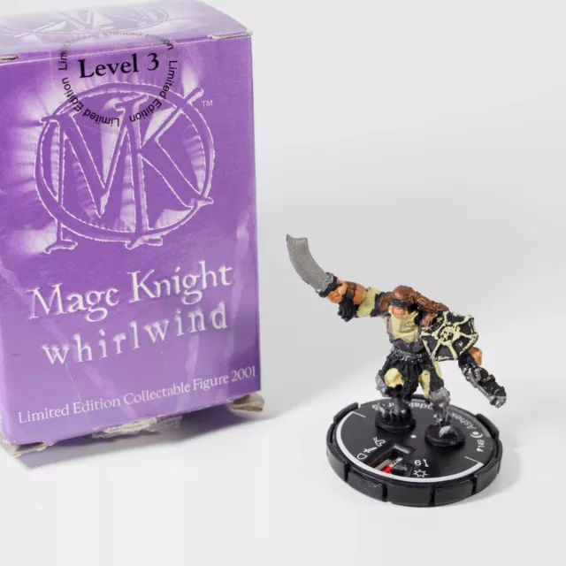 WizKids Mage Knight Whirlwind Limited Edition Level 3 Ashok Sandslayer **NEU**