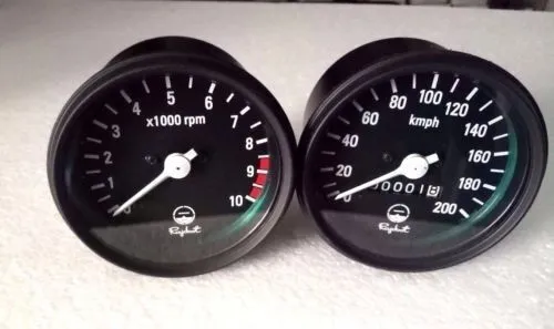 Tachometer- Und Drehzahlmesser-Set - Rpm-Messer-Cluster - Yamaha Rd250 Rd...