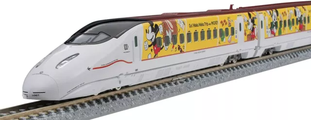 TOMIX N Gauge Kyushu Shinkansen 800-1000 6-Car Train Mickey Ltd/Ed new F/S