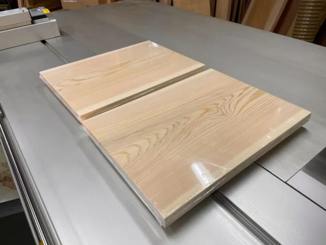 2×HINOKI  Japanese cypress (NO KNOT)cutting board  No,117